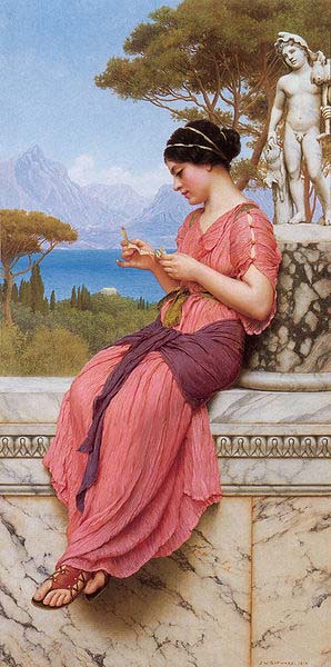 John William Godward Le Billet Doux (The Love Letter)